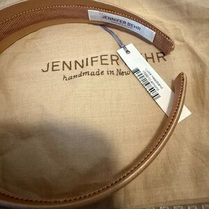NWT Jennifer Behr Almond Beige Lydia Headband